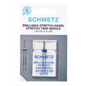 Schmetz Stretch Tweelingnaald 2.5 mm