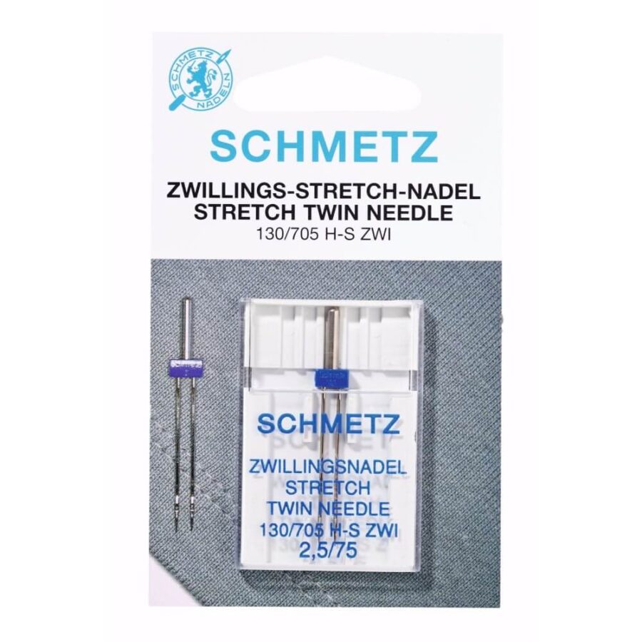 Schmetz Stretch Tweelingnaald 2.5 mm
