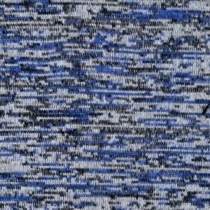 Gebreide Melange Blauw